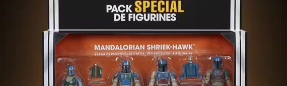 HASBRO – Star Wars Vintage Collection Mandalorian Shriek-Hawks 4-pack