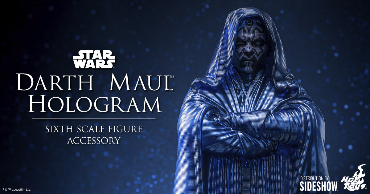 HOT TOYS – Darth Maul Hologram Sixth Scale Figures