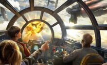 Mando et Grogu Millenium Falcon
