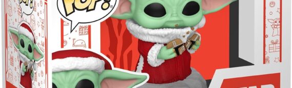 FUNKO POP – Star Wars The Mandolorian – Grogu (Santa)