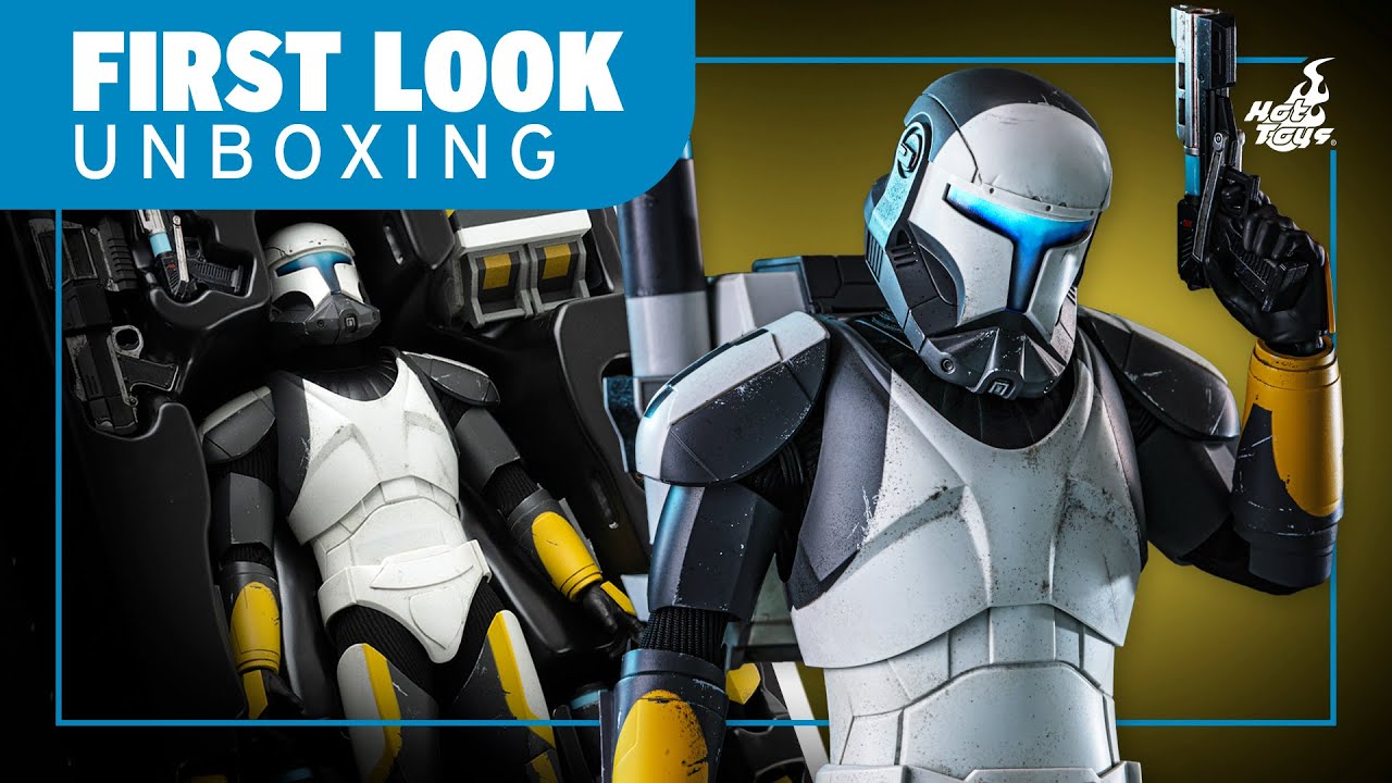HOT TOYS – Unboxing en vidéo Clone Commander Scorch Sixth Scale Figure