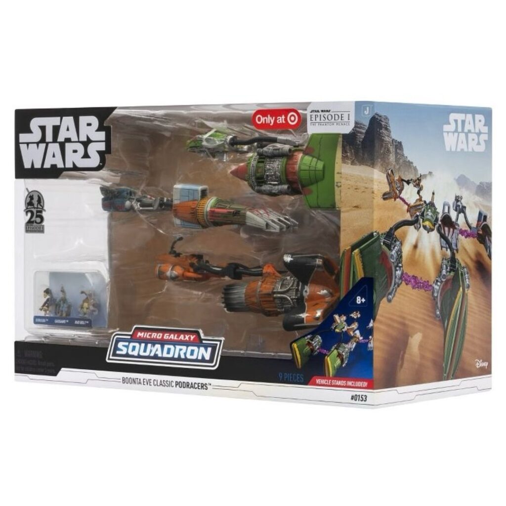 Star Wars Micro Galaxy Squadron - PACK "Boonta Eve Classic Podracer"