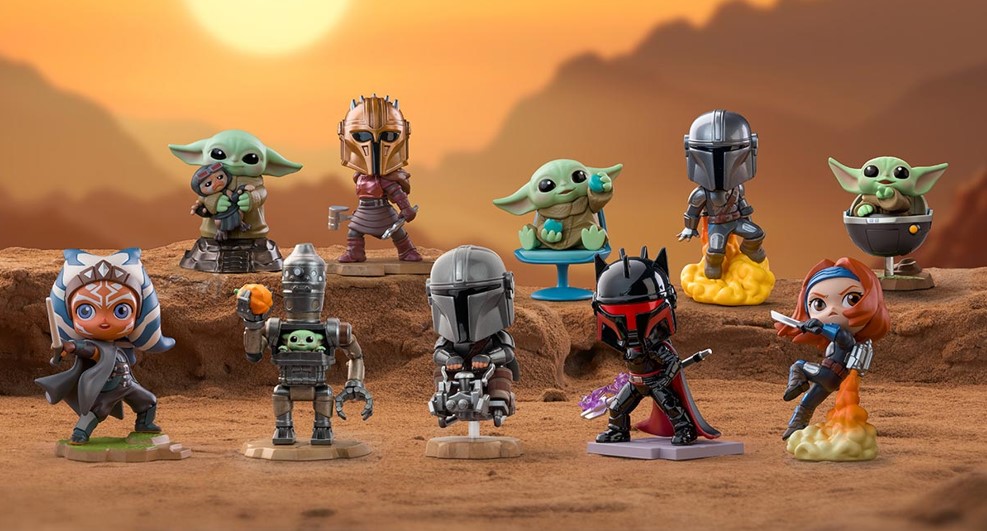 POP MART : Une nouvelle collection de figurines art toys « The Mandalorian »