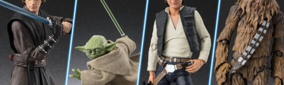 Bandai – SH Figuarts : Les figurines de Yoda et Anakin de la série Ahsoka