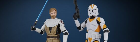 HASBRO Star Wars The Black Series Obi-Wan Kenobi & Clone Trooper (212e)
