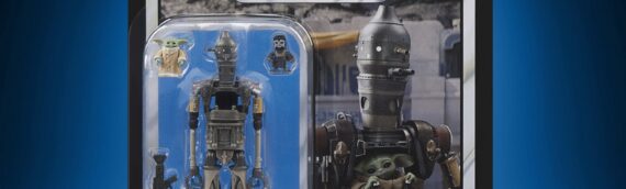 HASBRO – Star Wars The Vintage Collection IG-12, Grogu & Anzellan