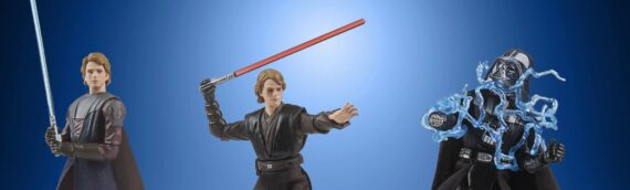 Hasbro – TVC : Le pack de 3 figurines « The Journey of Anakin Skywalker »
