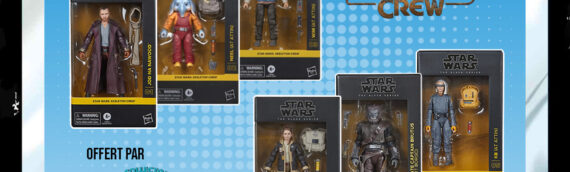 CONCOURS – Calendrier de l’avent : Jour 18 : Les 6 figurines Hasbro Black Series de Skeleton Crew offertes par la boutique Mania Toys
