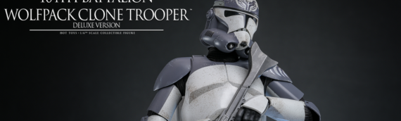 HOT TOYS – Bataillon Wolfpack 104th Clone Trooper Sixth Scale Figures