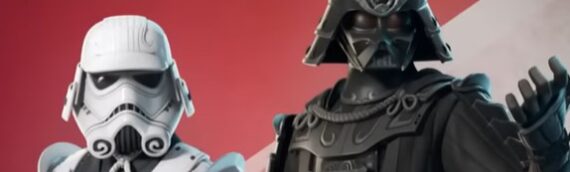 Fornite – Star wars : Dark Vador et les stormtroopers en mode samouraï