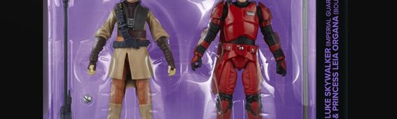 Hasbro – Shadows of the Empire: Le pack black series de Luke Skywalker et de la Princess Leia