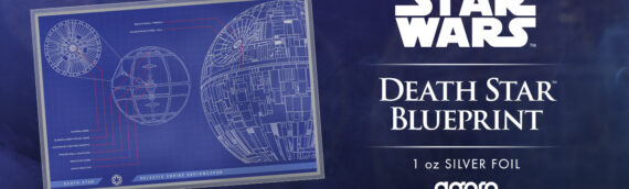 AGORO – Death Star Blueprint Silver Coin