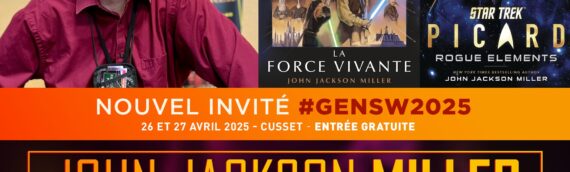 Générations Star Wars et SF 2025 : L’auteur John Jackson Miller sera présent sur le stand Pocket