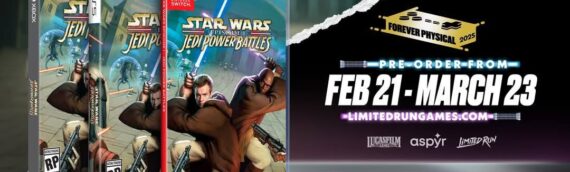 Limited Run Games – Star Wars JEDI POWER BATTLES disponible en précommande