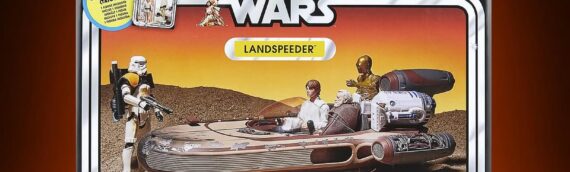 Hasbro – The Vintage Collection : Luke et son Landspeeder