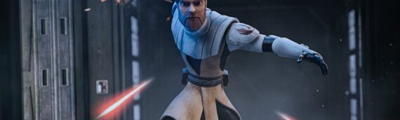 Iron Studios : La statuette du général Obi-Wan Kenobi (The Clone Wars)