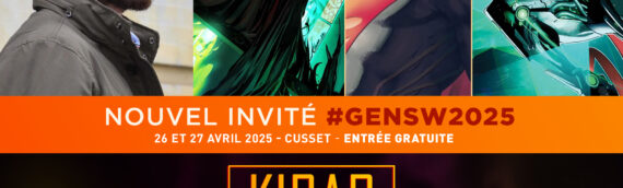 Générations SW et SF 2025 : Un nouvel invité illustrateur et le programme