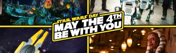 Star Wars est de retour à Disneyland Paris pour le 4 mai