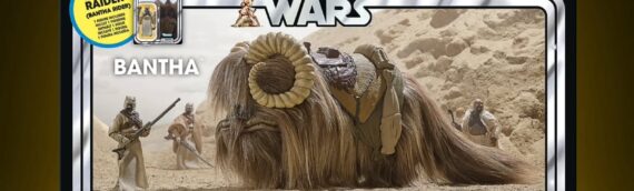 Hasbro – The Vintage Collection : Le bantha et un tusken raider