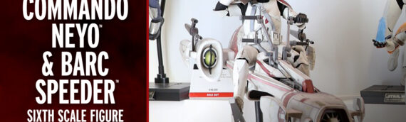 HOT TOYS – Clone Commando Neyo and BARC Speeder Sixth Scale Figure