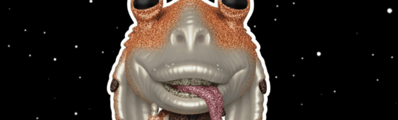 FUNKO POP – JarJar Binks Diamonds Star Wars Celebration Exclusive