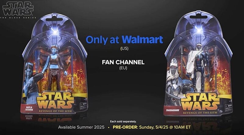 HASBRO – Aayla Secura et un MagnaGuard dans la gamme Star Wars The Black Series