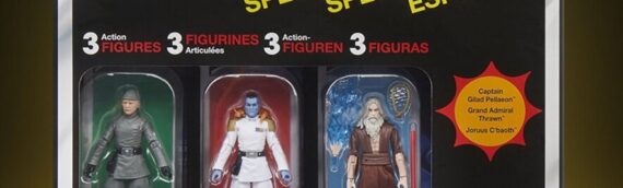 HASBRO Star Wars TVC : Le 3-pack Héritiers de l’Empire en exclu chez Disney Store et sur Hasbro Pulse