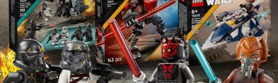 LEGO Star Wars – Plo Koon, Darth Maul et des Death Troopers dès juin 2025