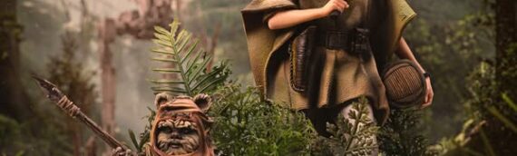 Leia & Wicket : une nouvelle statue signée Iron Studios