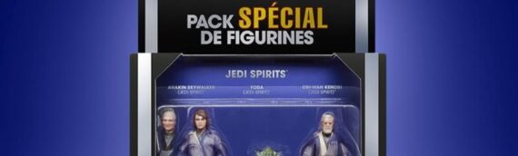 HASBRO – Jedi Spirits 3-Pack The Vintage Collection