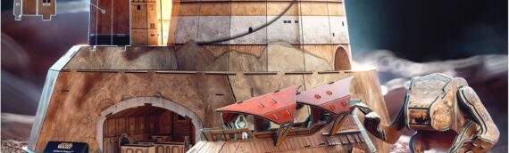Nouveaux puzzles 3D Star Wars par 4D Build : AT-AT et Jabba Palace