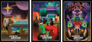 Posters Galactic Cantina par Mathilde Machuel