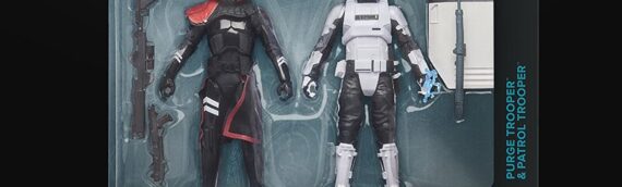 Habsro Star Wars The Black Series : Un coffret avec deux figurines, Le Purge Trooper et le Patrol Trooper