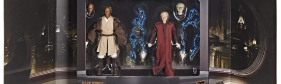 Hasbro – the Black Series :  Le set Mace Windu et Dark Sidious disponible en précommande