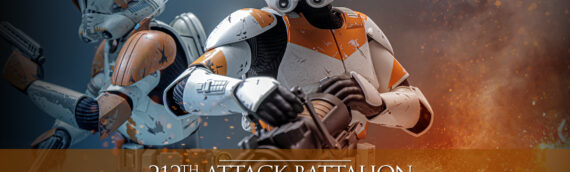 HOT TOYS – 212th Attack Battalion Clone Trooper (Deluxe) Sixth Scale Figures