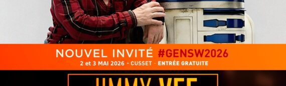 Générations Star Wars & SF 2026 : Jimmy Vee sera présent à Cusset