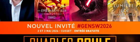 Générations Star Wars & SF 2026 : L&rsquo;auteur Charles Soule sera présent à Cusset