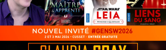 Générations Star wars & SF: L’auteure Claudia Gray de retour à Cusset pour la prochaine édition