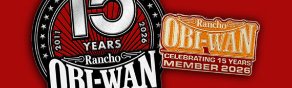 Rancho Obi-Wan dévoile le patch et le pin’s membre 2026