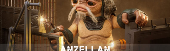 HOT TOYS – Star Wars: The Mandalorian & Grogu Anzellan Droidsmith Life-Size Figure