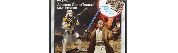 Walmart Collector Con 2026 : Un set de 2 figurines Hasbro TVC, Obi-Wan Kenobi et un Airborne Trooper