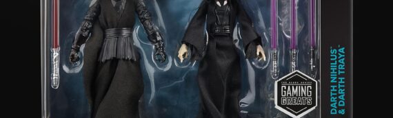 HASBRO – Star Wars The Black Series : Darth Nihilus & Darth Traya Gaming Great 2-pack