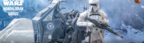 HOT TOYS : AT-RT et son pilote Sixth Scale Figures tiré de The Mandalorian & Grogu