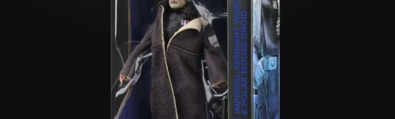 Hasbro – Black Series: L&rsquo;officier impérial Remnant Warlord  avec une Arctic Mouse Droid