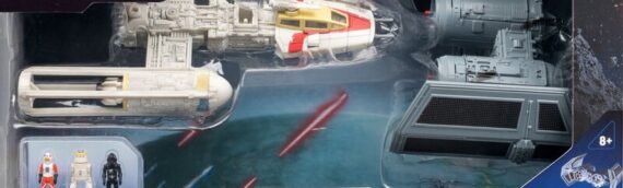 Star Wars Micro Galaxy Squadron : Y-Wing vs. TIE Bomber Battle Pack