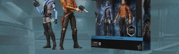HASBRO Star Wars The Black Series Mission Vao & Carth Onasi 2-Pack