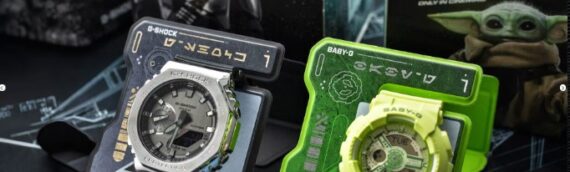 Casio – G Shock : Deux montres pour la sortie du film The Mandalorian et Grogu