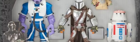 Toybox : Set de 4 figurines pour le film The Mandalorian and Grogu