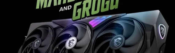 MSI x Star Wars : GeForce RTX 5080 Special Edition The Mandalorian and Grogu