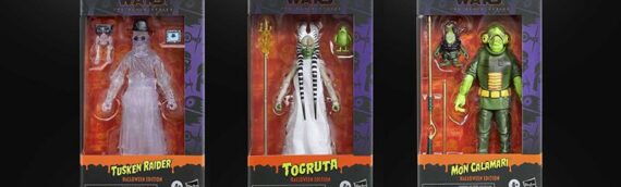 Hasbro : Les trois figurines black series « Halloween 2026 » dévoilées